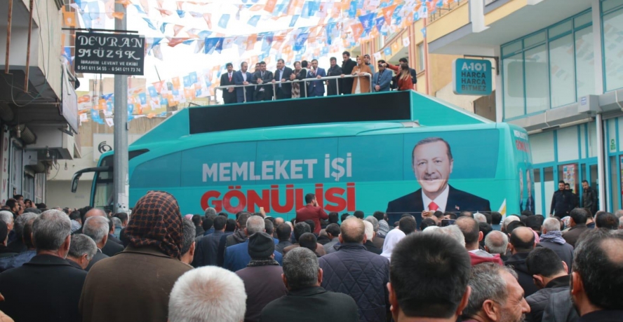 AK BAŞKAN ADAYI BEYAZGÜL’DAN SURUÇ’A ÇIKARMA BEYAZGÜL SURUÇ İLÇE SEÇİM BÜROSUNU HİZMETE AÇTI